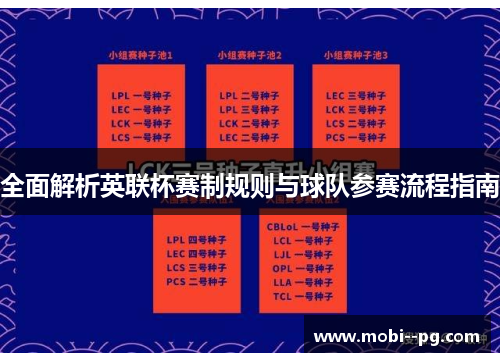 全面解析英联杯赛制规则与球队参赛流程指南 全面解析英联杯赛制规则与球队参赛流程指南