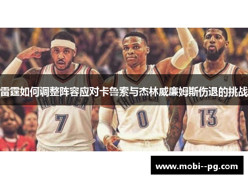 雷霆如何调整阵容应对卡鲁索与杰林威廉姆斯伤退的挑战 雷霆如何调整阵容应对卡鲁索与杰林威廉姆斯伤退的挑战
